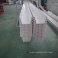 PVC Gusset Sheet Machine Plastic Hollow Board Extrusor